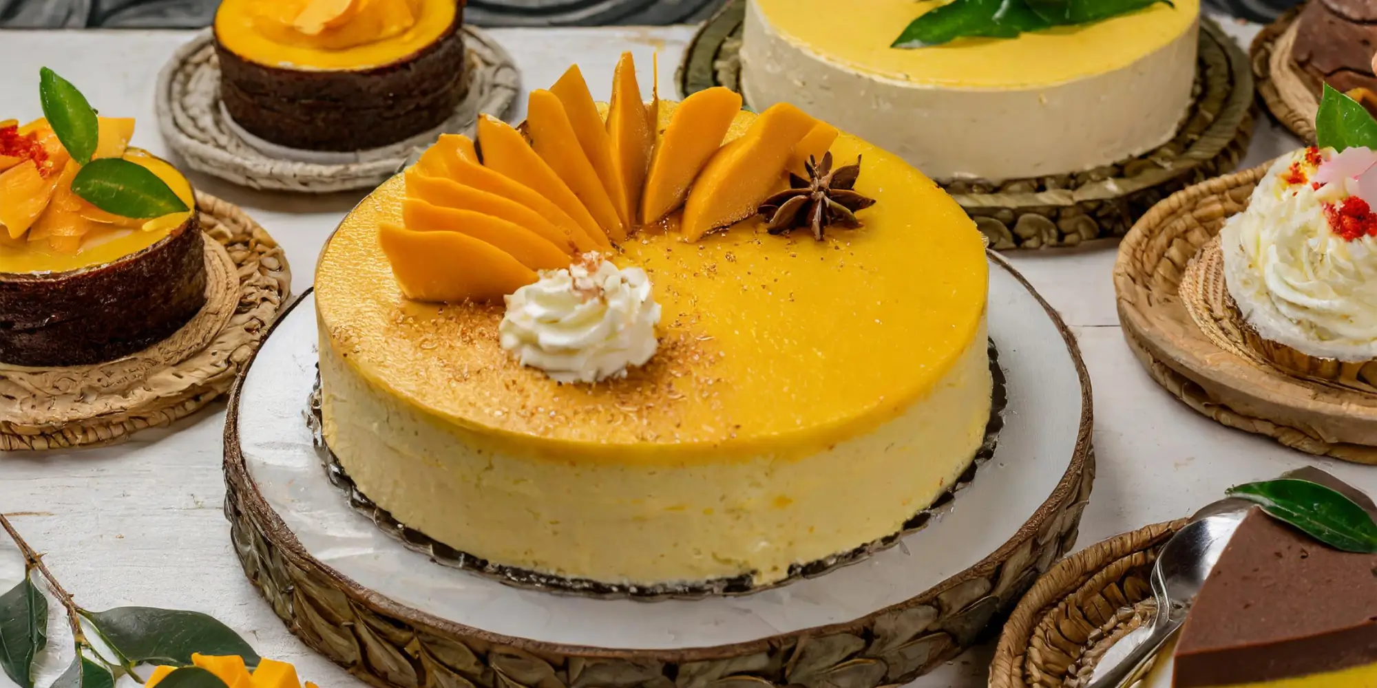 Mango Cake Recipes Banner