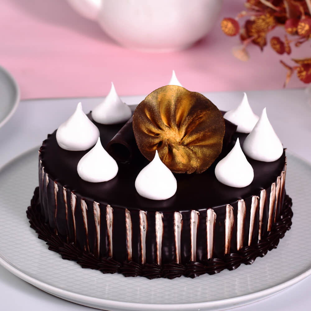 Choco Vanilla Cake for Birthday