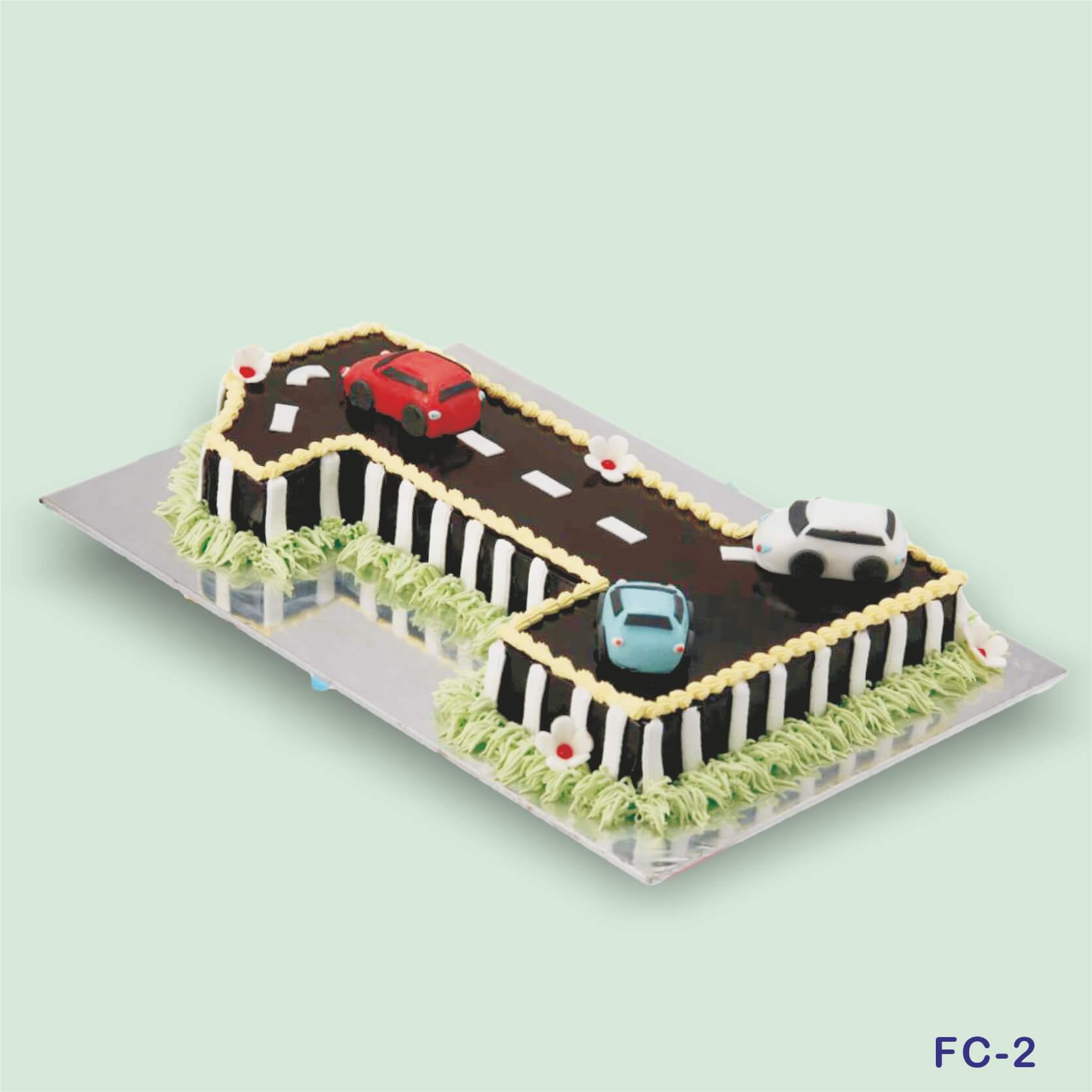 Racetrack Theme Cake