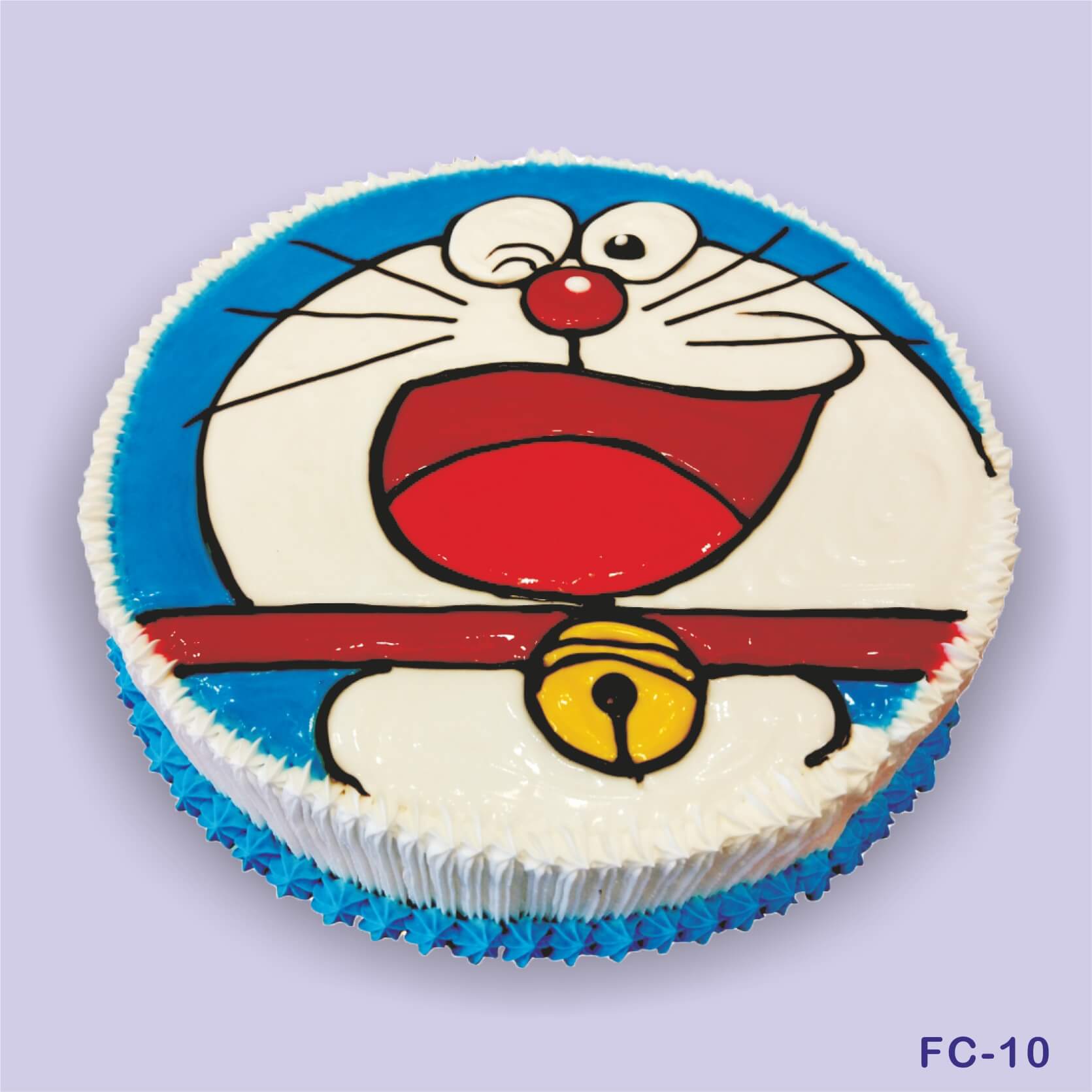 M400) Doremon Theme Birthday Cake (1 Kg). – Tricity 24
