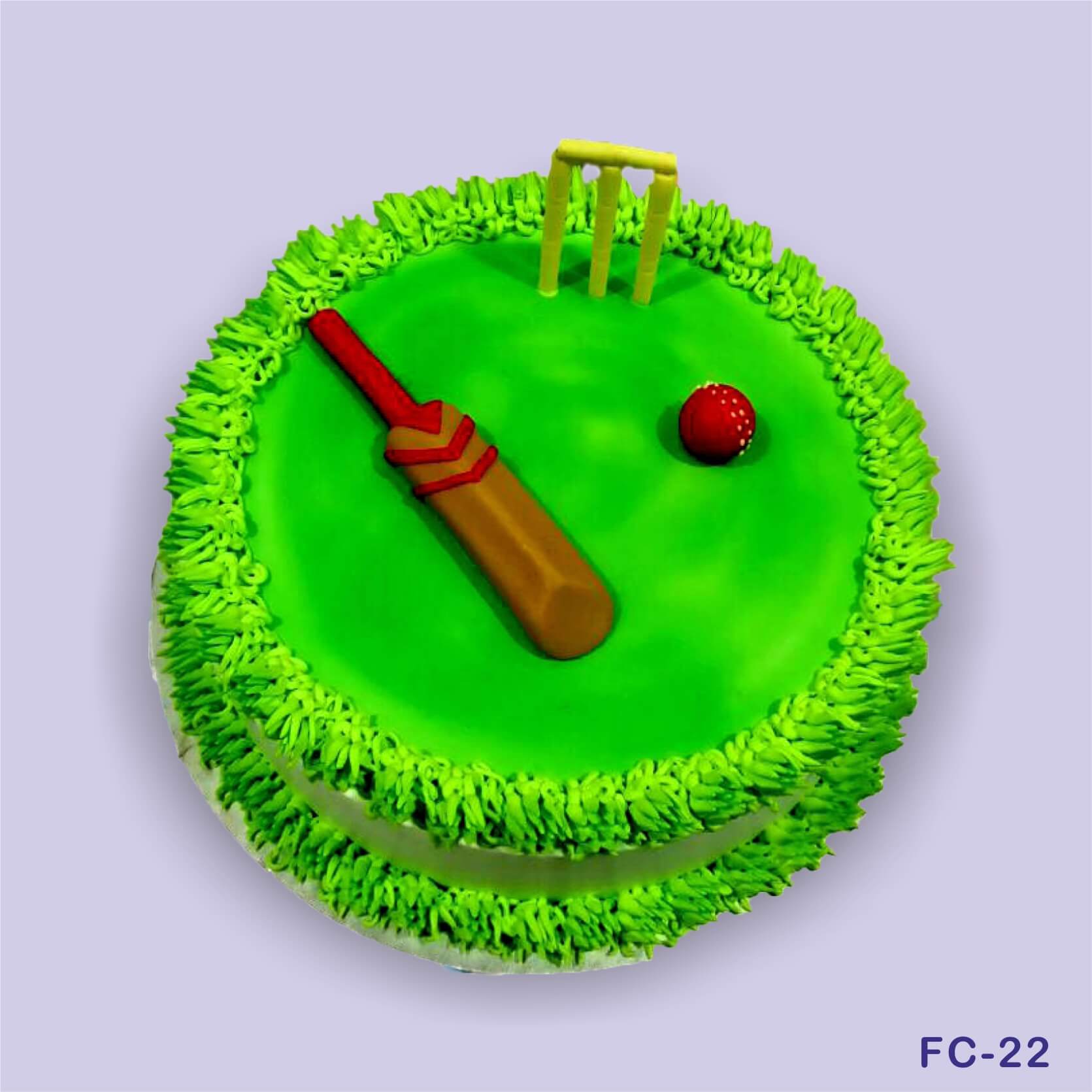 Cricket Birthday Cake | Cricket Ground Cake | Cricket Pitch Cake – Liliyum  Patisserie & Cafe