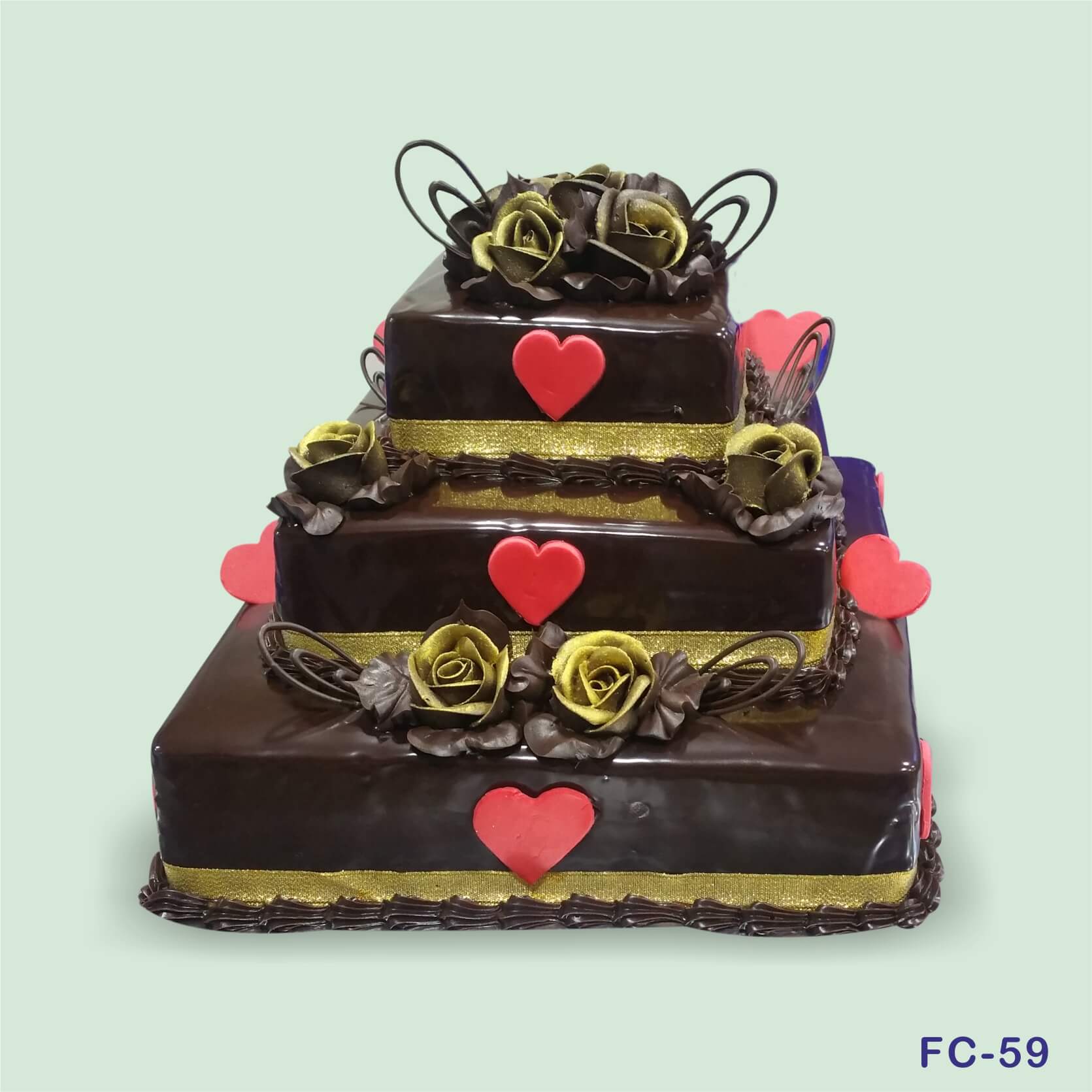 Engagement cake 2 steps – KS Bakers