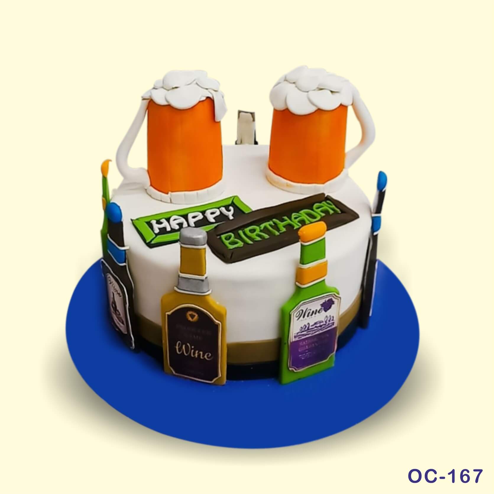 Giant John Smiths Beer Glass Cake - Decorated Cake by - CakesDecor