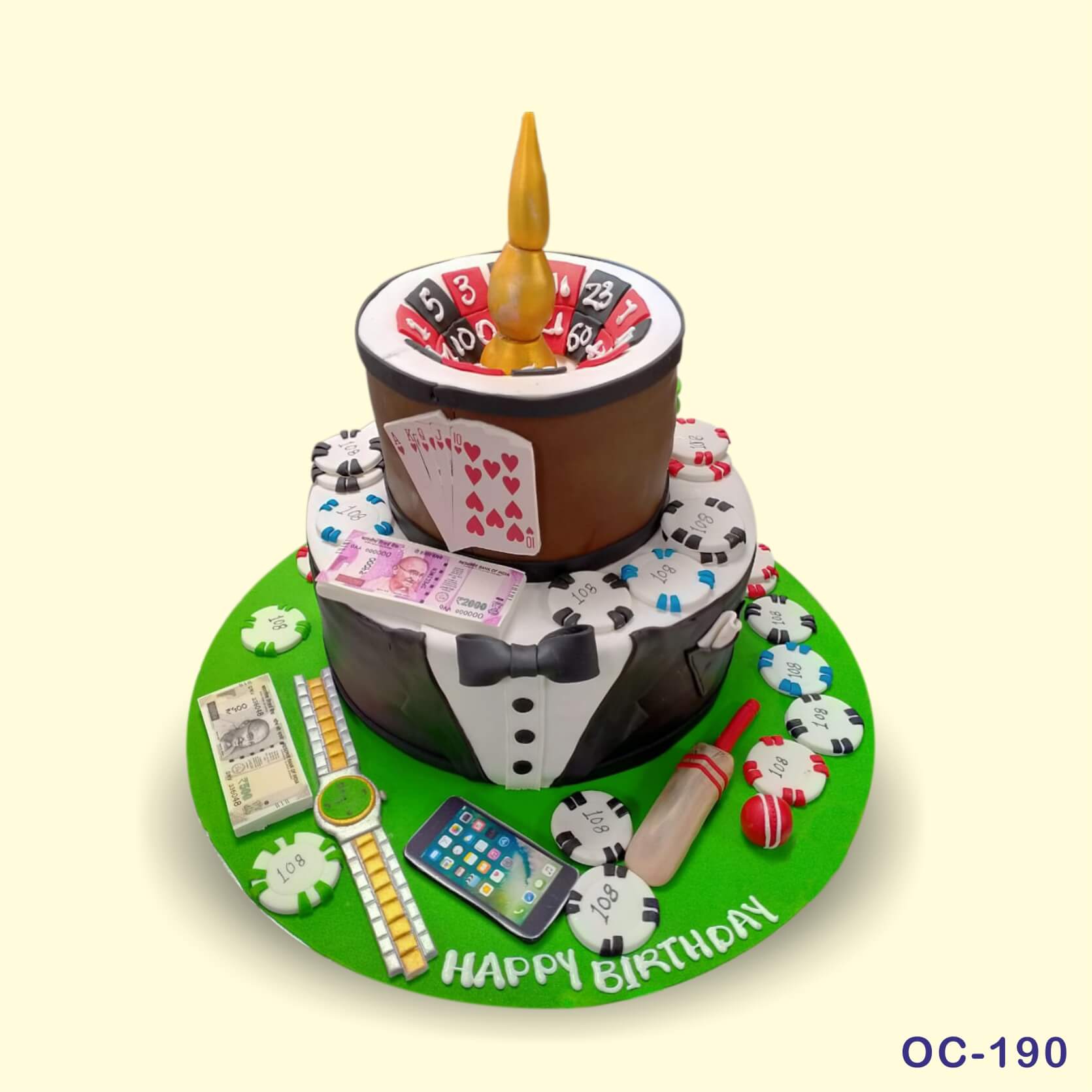 Who's feeling lucky? Two tier... - Cake Art by Kristen | Facebook