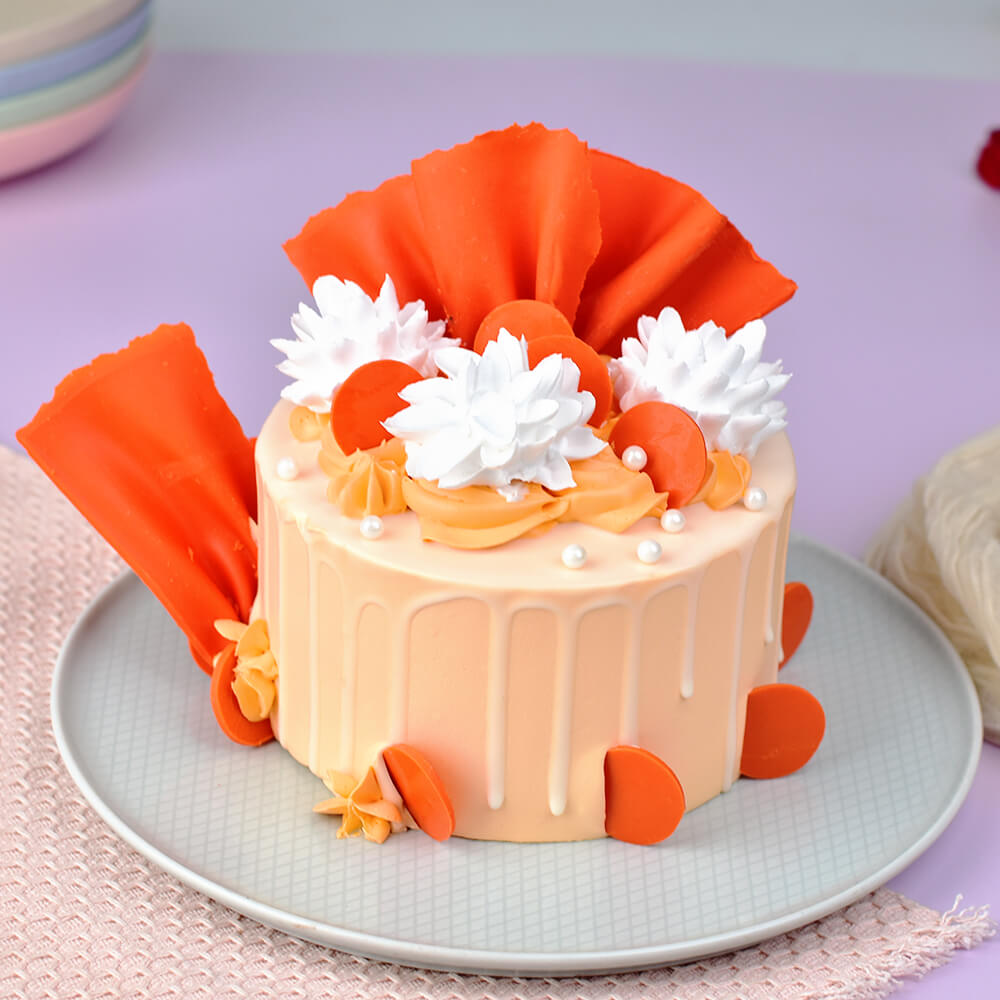 Orange Delight Birthday Cake