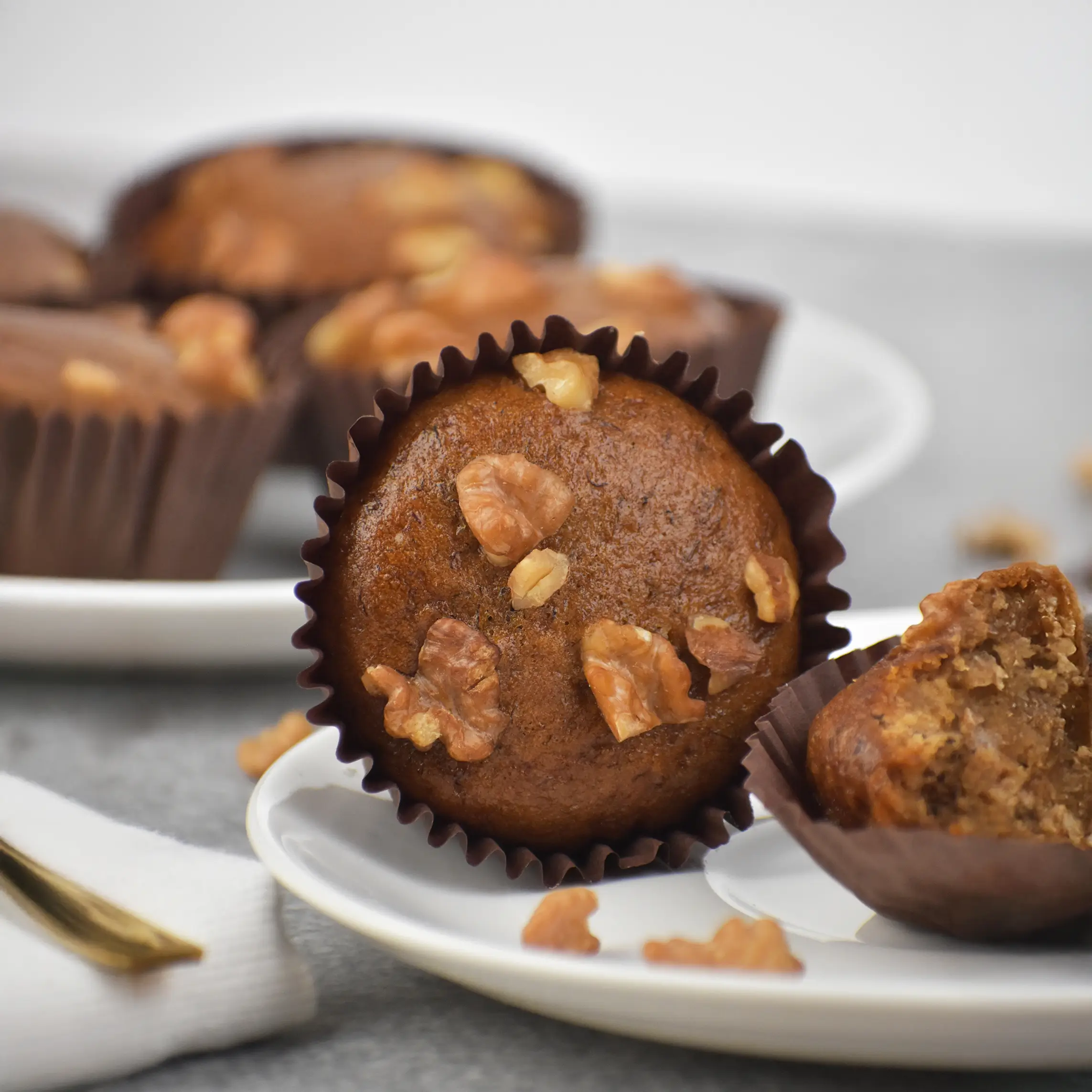 Walnut Banana Muffin