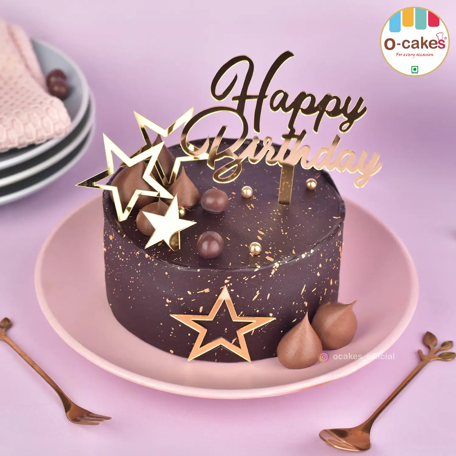 CC4 Chocolate Star Cake