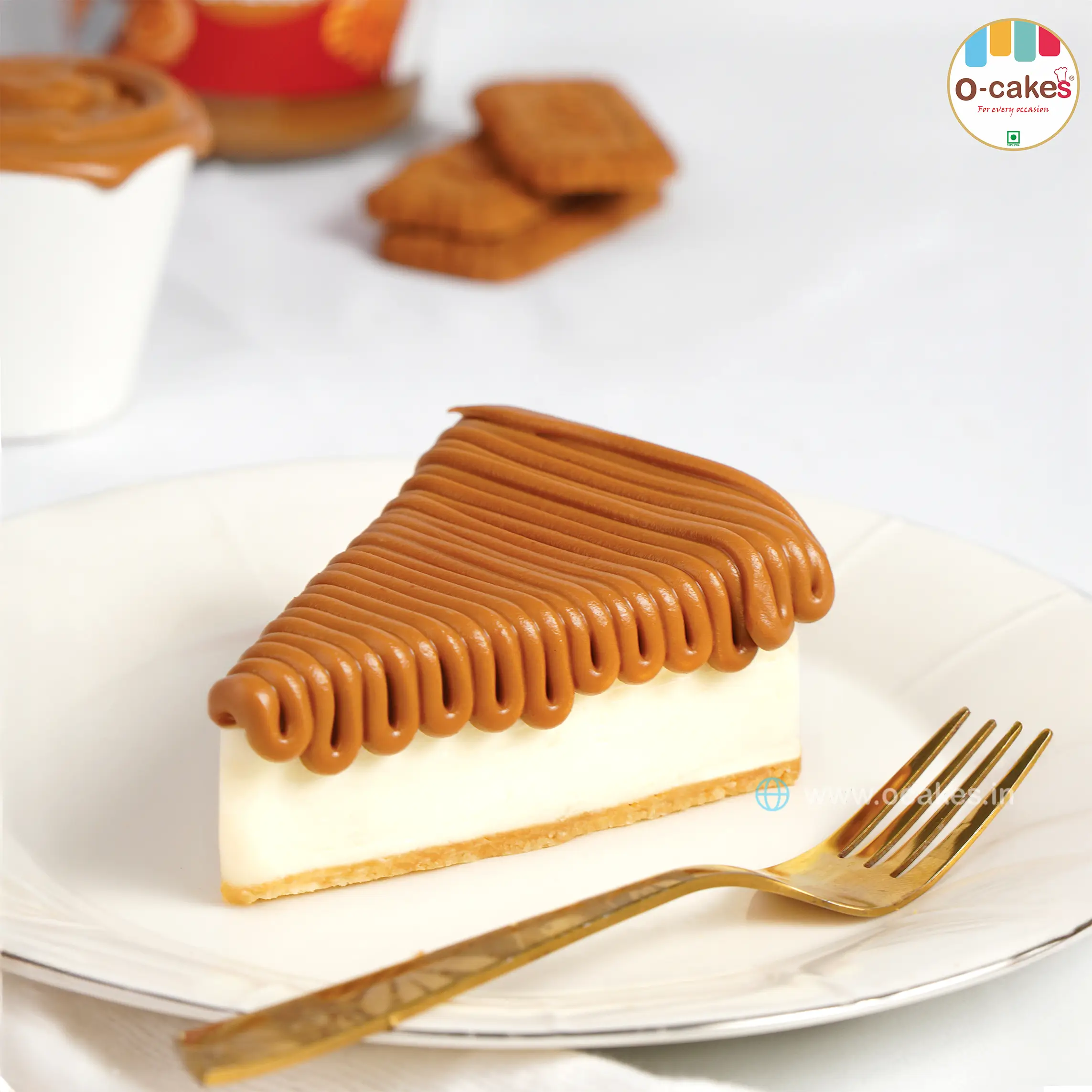 Biscoff Baked Cheese Pastry
